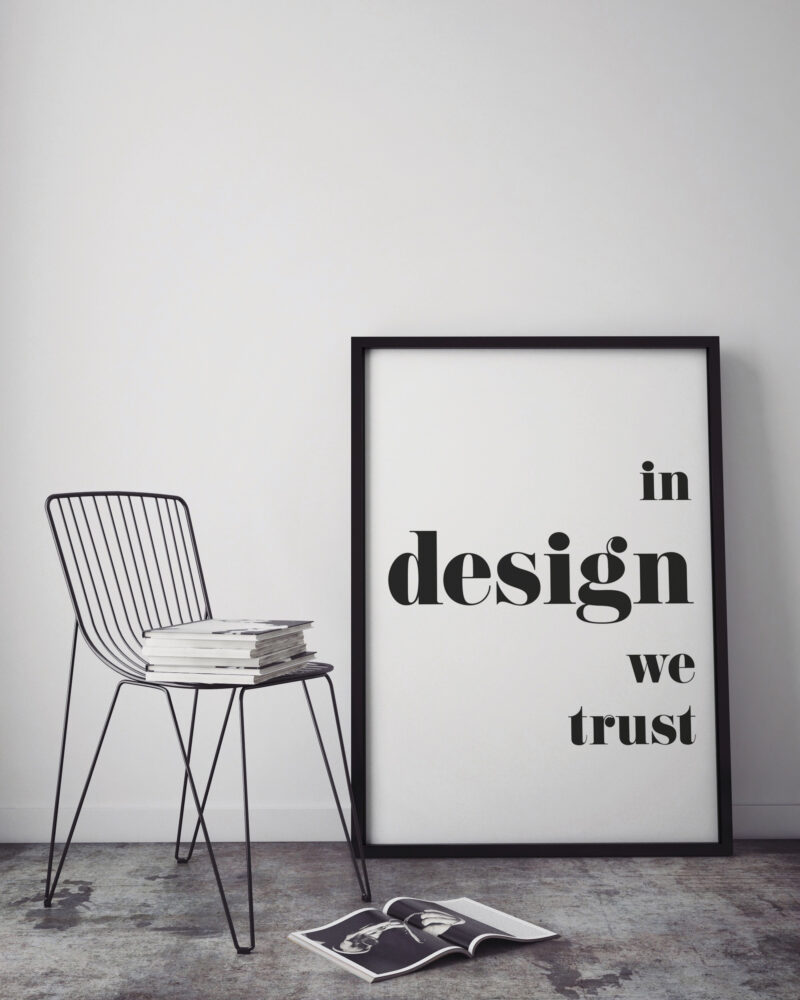 Produktbild in design we trust